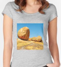 Landscape - Matobos Boulders Women's Fitted Scoop T-Shirt