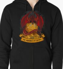 roll the dice! Zipped Hoodie