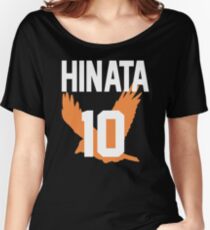 Haikyuu!! Jersey Hinata Number 10 (Karasuno) Women's Relaxed Fit T-Shirt