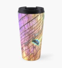 Golden Purple Labradorite Travel Mug