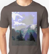 Mountain Landscape Photo Edit Unisex T-Shirt