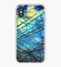 Royal Blue Labradorite iPhone Case