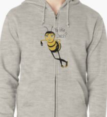 Bee movie ya like jazz Zipped Hoodie