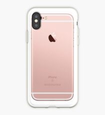iphone 6 rose gold back iPhone Case