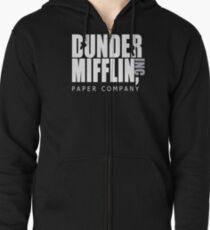 Dunder Mifflin Paper Company - The Office Zipped Hoodie