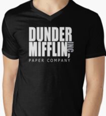 Dunder Mifflin Paper Company - The Office Men's V-Neck T-Shirt