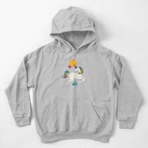 To be a unicorn Kids Pullover Hoodie