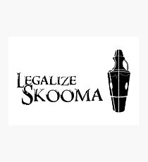 Legalize Skooma Photographic Print