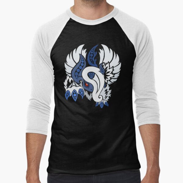 Mega Absol - Yin and Yang Evolved! Baseball ¾ Sleeve T-Shirt