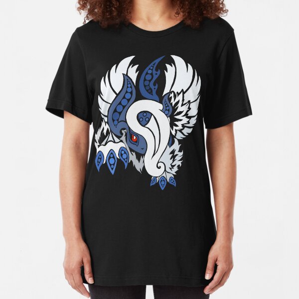 Mega Absol - Yin and Yang Evolved! Slim Fit T-Shirt