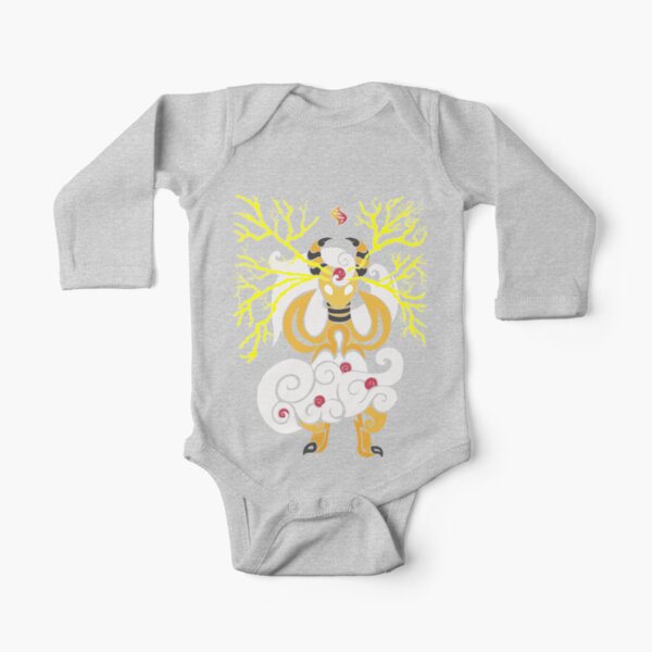 Tribalish Mega Ampharos - Eye of the Storm Long Sleeve Baby One-Piece