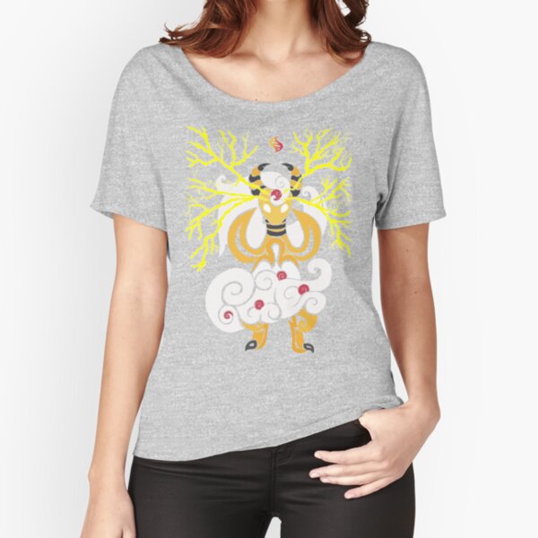 Tribalish Mega Ampharos - Eye of the Storm Relaxed Fit T-Shirt
