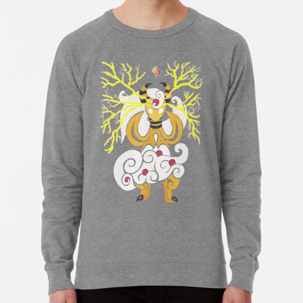 Tribalish Mega Ampharos - Eye of the Storm Lightweight Sweatshirt