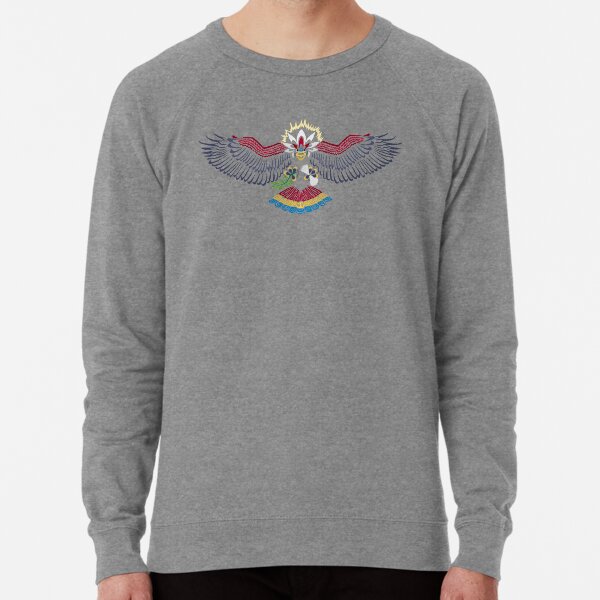 Colored Tribalish Braviary - The All-American Bird Lightweight Sweatshirt