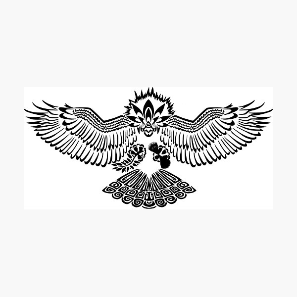 Tribalish Braviary - The All-American Bird Photographic Print