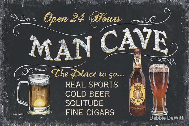 Man Cave Posters Redbubble