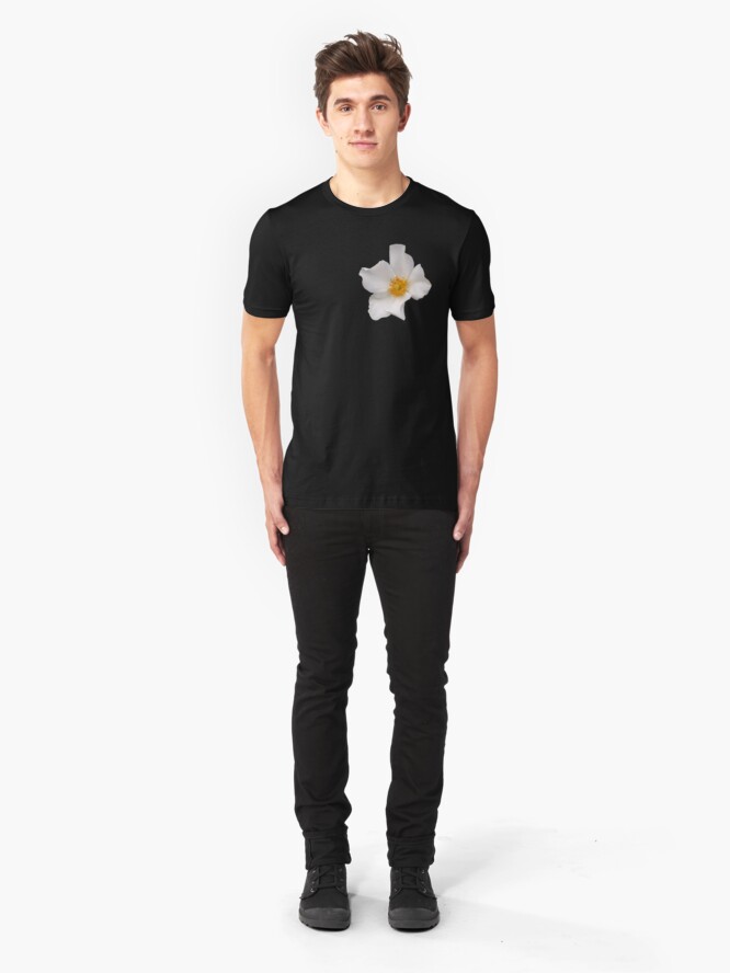 Alternate view of California Winter Rose Slim Fit T-Shirt