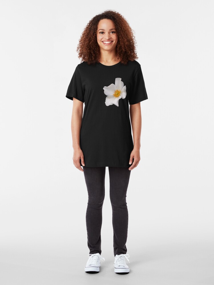 Alternate view of California Winter Rose Slim Fit T-Shirt