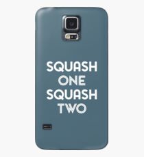 Squash One (white print) Case/Skin for Samsung Galaxy