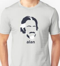 Alan Watts (Hirsute Geschichte) Slim Fit T-Shirt