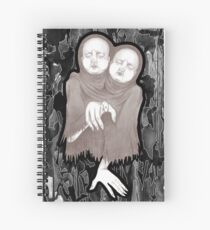 Twin Victim Spiral Notebook