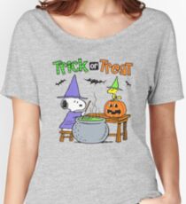 Snoopy Trick Or Treat Women's Relaxed Fit T-Shirt