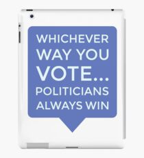 Vinilo o funda para iPad Votar