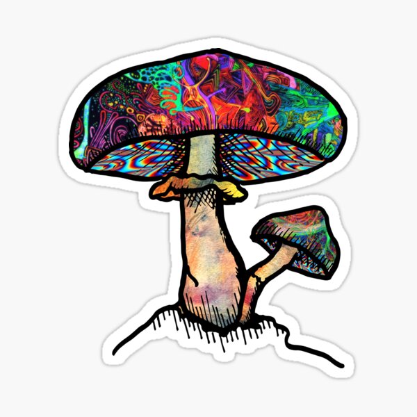 Papa Shroom Sticker