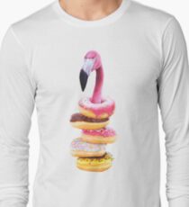 Camiseta de manga larga Un Flamenco Hambriento