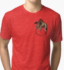 Pocket Deathclaw Tri-blend T-Shirt