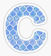C Monogram Sticker