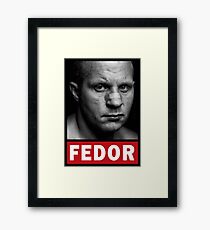 Fedor Emelianenko Framed Print