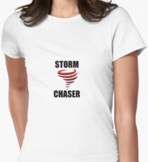 Storm Chaser - Twister Women's Fitted T-Shirt