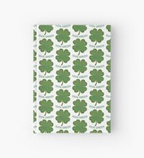 Irish Shamrock - 100% Green Hardcover Journal