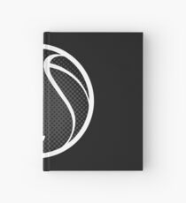 Vector Basketball Halftone Hardcover Journal