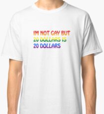 Funny Gay Humour Comedy Joke Classic T-Shirt