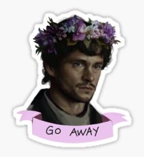 Hannibal - Go Away Sticker