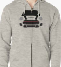 Red italian Job Zipped Hoodie