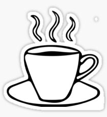 Coffee Cup Sticker