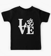 Camiseta para niños Om amor