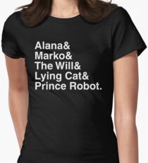 Saga Women's Fitted T-Shirt