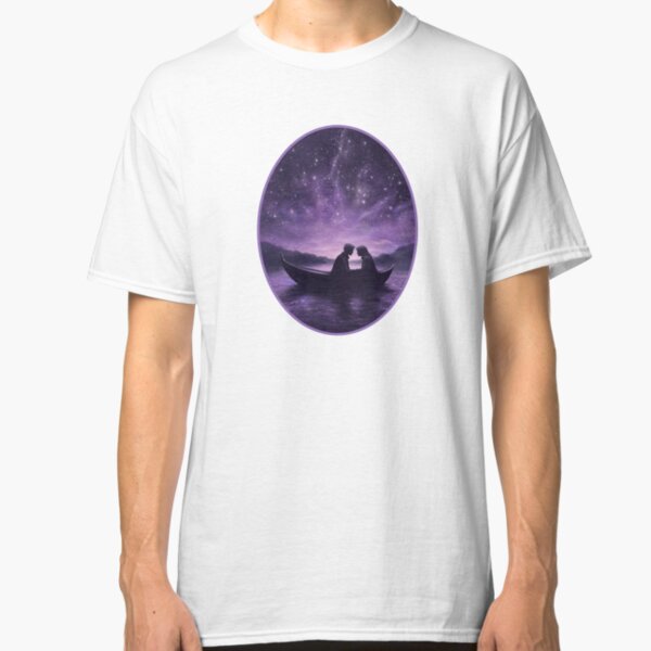 Lovers under a starlit sky Classic T-Shirt