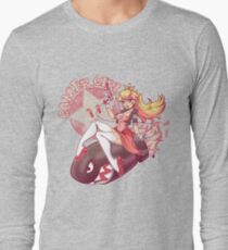 Gamer Mädchen Pfirsich Langarmshirt