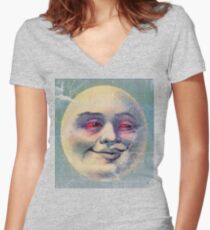 high noon Women's Fitted V-Neck T-Shirt