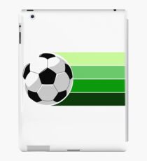 Soccerball grüne Linie Muster iPad-Hülle & Skin