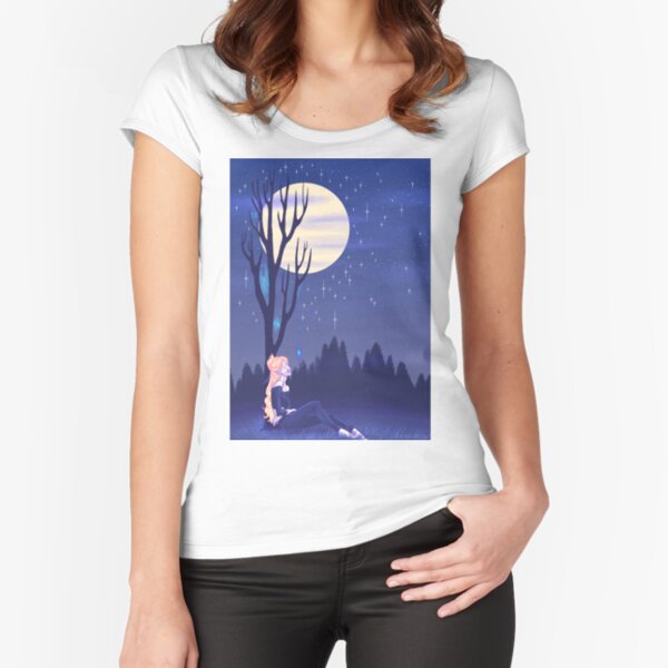 Trees Fitted Scoop T-Shirt