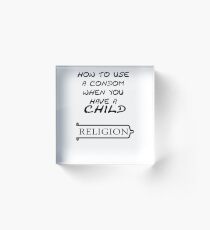 Religion education Acrylic Block