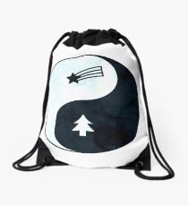 Gravity Falls Yin Yang Drawstring Bag