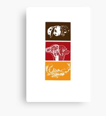 Pet prints Canvas Print