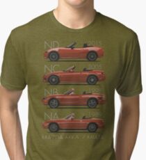 Mazda MX-5 evolution Tri-blend T-Shirt